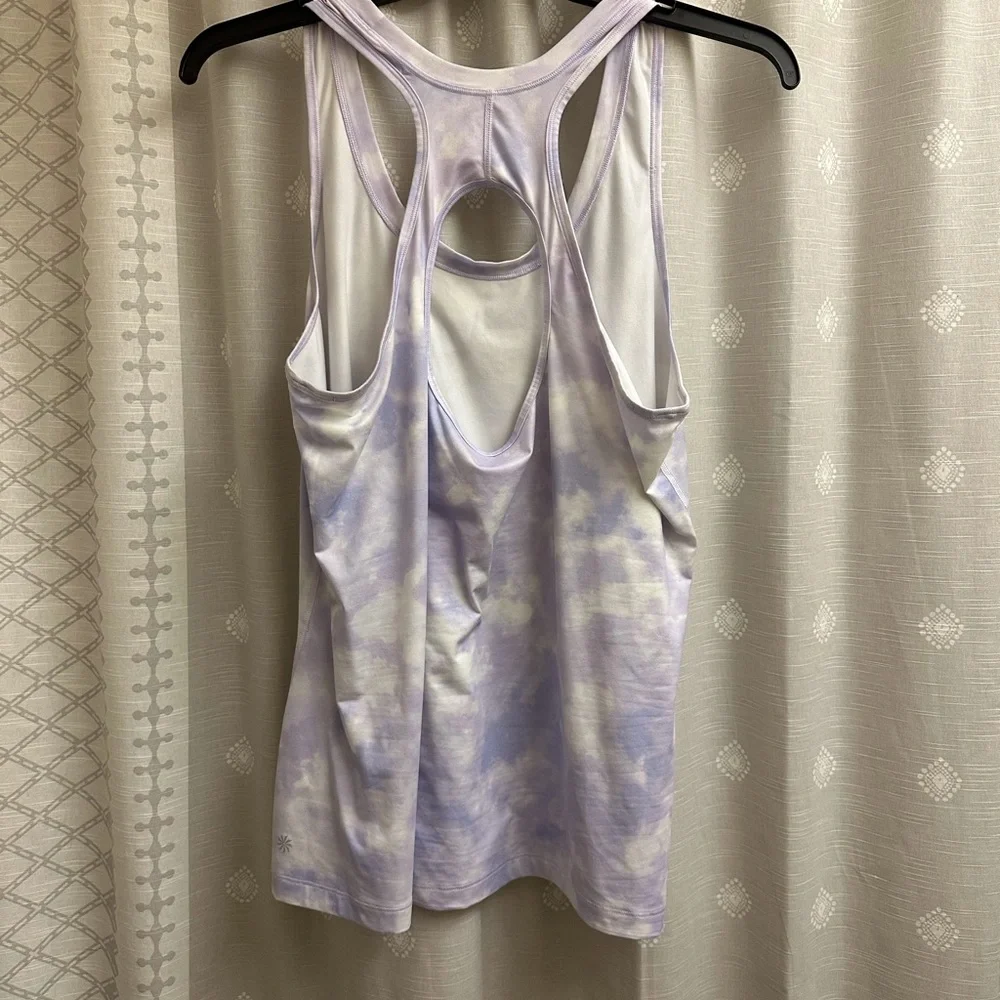 Athleta tank top shirt size XL like new
Dark pink color 
Tags: Lululemon, Nike - Picture 4 of 6